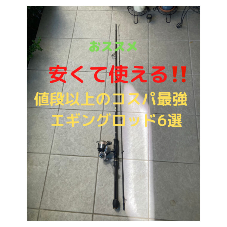 安くて使える 値段以上のコスパ最強エギングロッド6選 ニータのお気楽ブログ